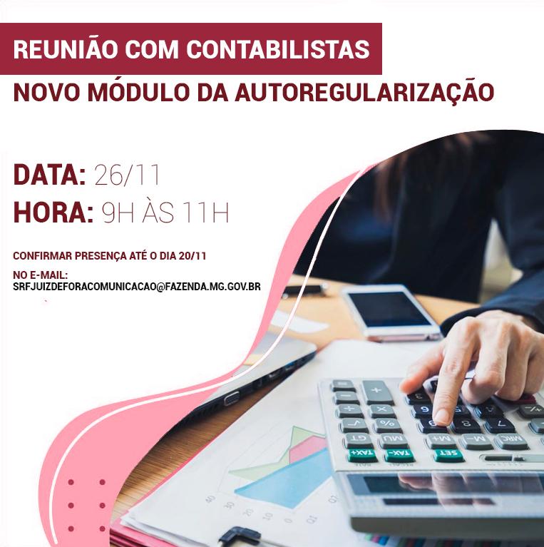 Reunião com contabilistas - novo módulo da Autoregularização