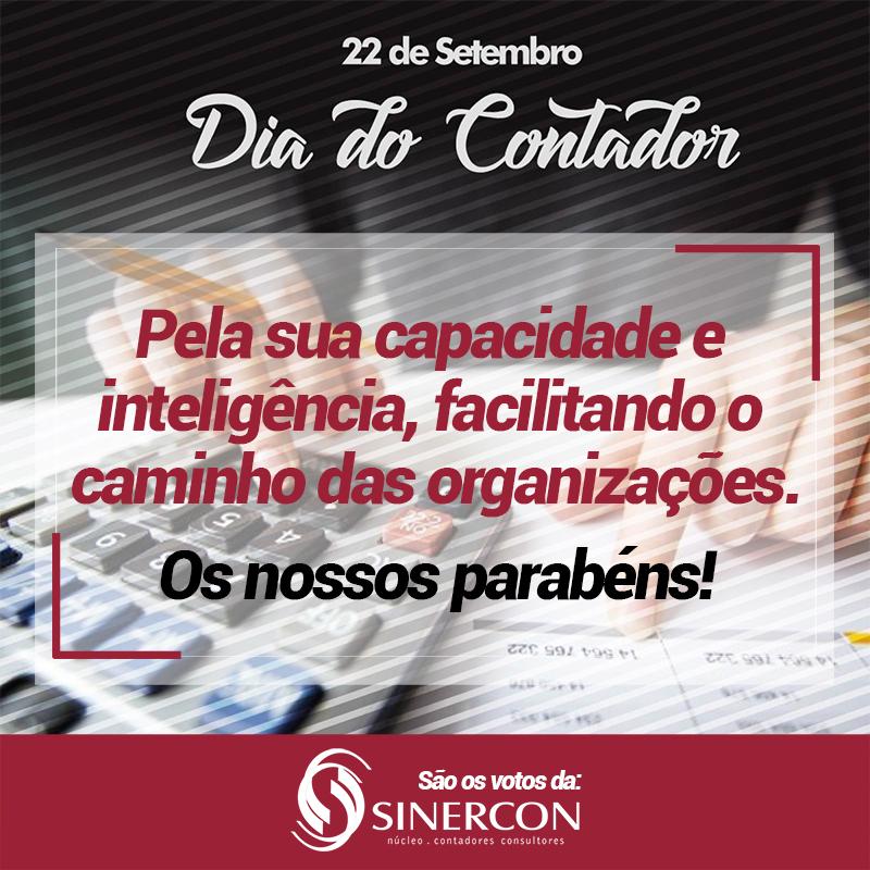 22 de setembro, dia do contador.