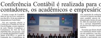 Conferência Contábil é destaque no jornal o Empresário