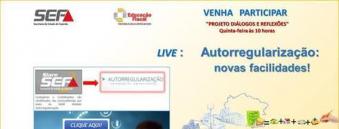  Autorregularização: novas facilidades! Gravação da Live.