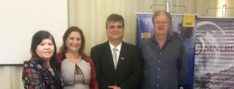 Palestra com Edgar Madruga  sobre Cenários Tributários.